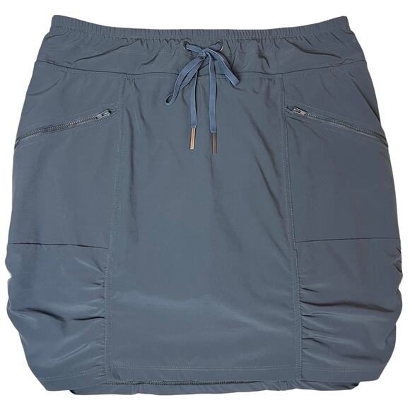 XCVI Stretch Active Skort Performance Skirt Dark Gray Size XL - Picture 1 of 8